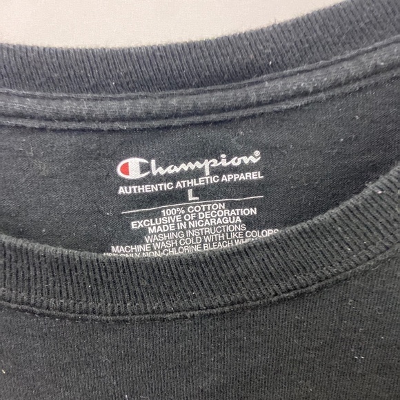 Champion MU St Louis Cards Black Gold Sz L T Shirt - Picture 5 of 7